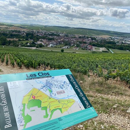 Le Cristallin Gite Plein Coeur De Chablis Bagian luar foto